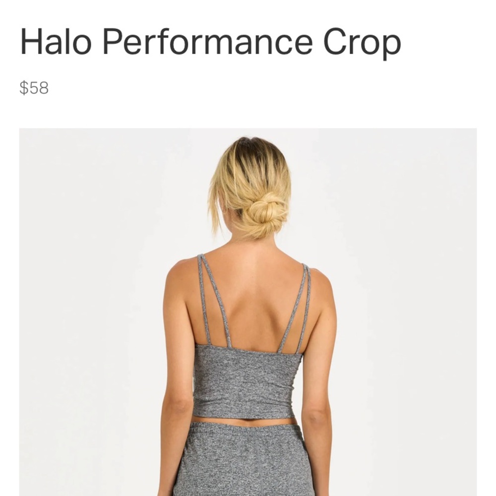 Vuori - Heather Gray Performance Tank